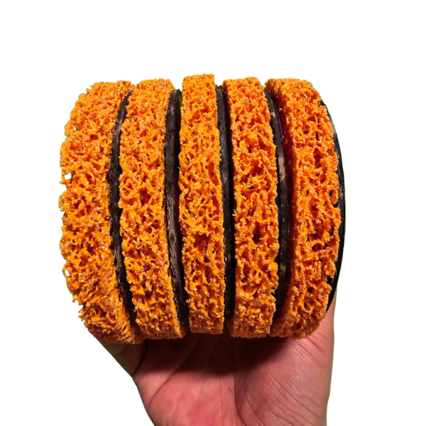 Ceramic Strip Disc 125MM Orange 10pack - Image 2