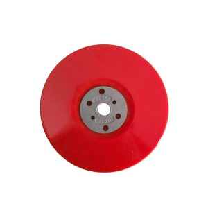 125mm Red Backing Pad for Fibre Sanding Disc 5pack